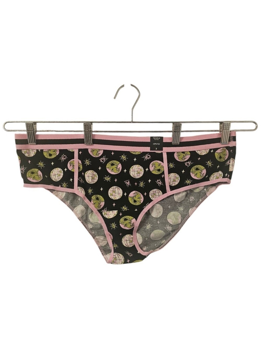 Multi-Coloured Torrid Women's Nightmare Before Christmas Mid-Rise Hipster Panty